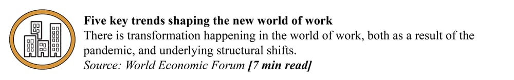 New world of work - WEForum