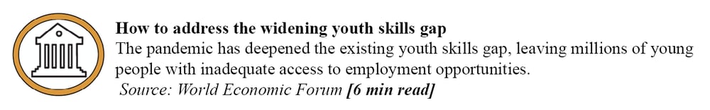 World Economic Forum - Youth Skills Gap